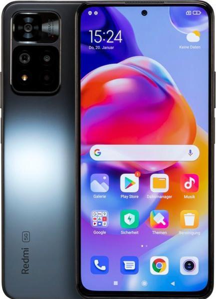 Produktbild Xiaomi Redmi Note 11 Pro+ 5G (256 GB, Graphite gray, 6.67", Hybrid Dual SIM, 108 Mpx, 5G)