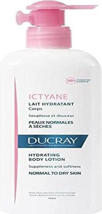 Actual product image Ducray ICTYANE hydrating body lotion15 400 ml (Body cream, 400 ml)