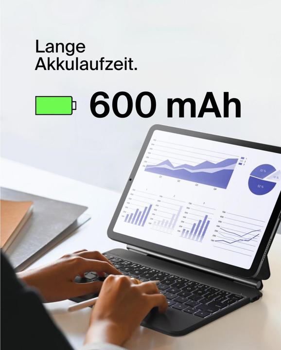 Produktbild Belkin Pro Tastatur mit Hülle f. iPad 10,9 10.Gen.DE BBZ002de-v3 (DE)