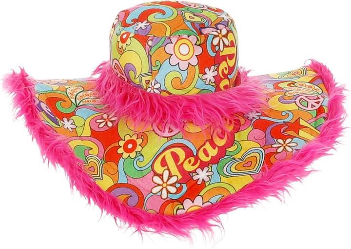 Actual product image Smiffys Unisex Adult Summer Of Love Hippie Sun Hat