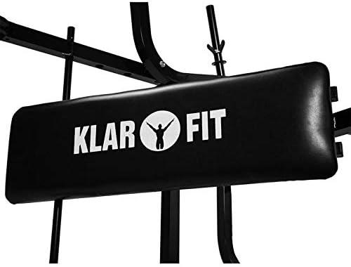 Actual product image Klarfit Workout Hero Weight Bench, Black
