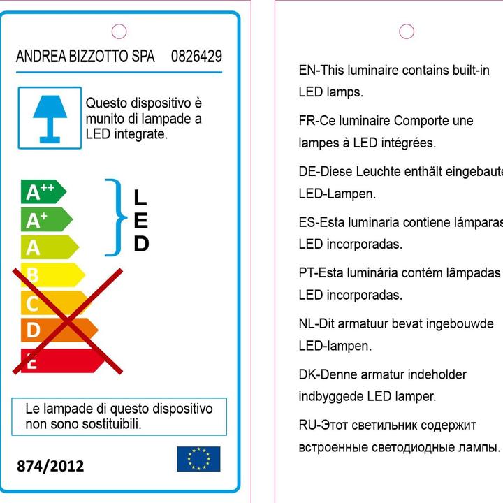Energie-Label zz_ArchivedByPCD_Mutoni Lifestyle Stehlampe LED rohr Höhe 200