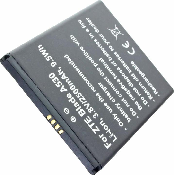 Actual product image AccuCell Battery for ZTE Blade A530, Li3826T43P4h705949