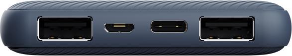 Actual product image Trust POWER BANK USB 10000MAH/PRIMO BLUE 25028 (10000 mAh, 15 W, 37 Wh)
