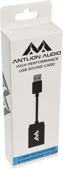 Actual product image Antlion USB sound card (USB)