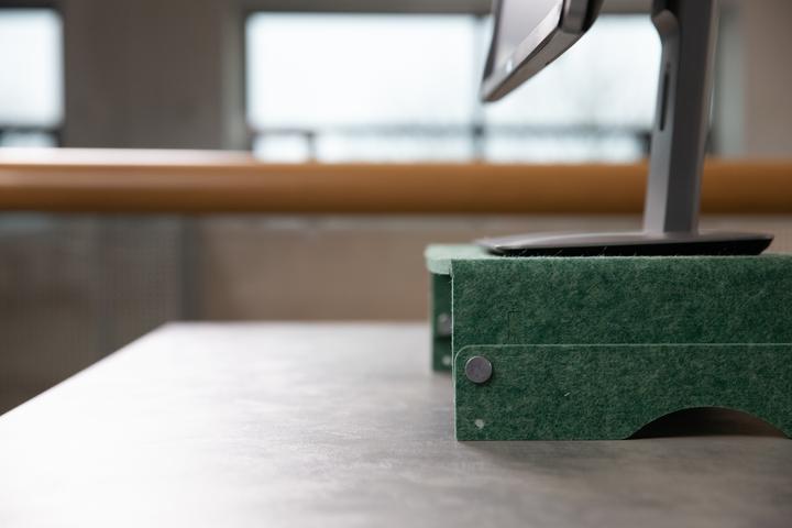 Produktbild Bakker Elkhuizen Monitorständer Q-Riser 110 Circular