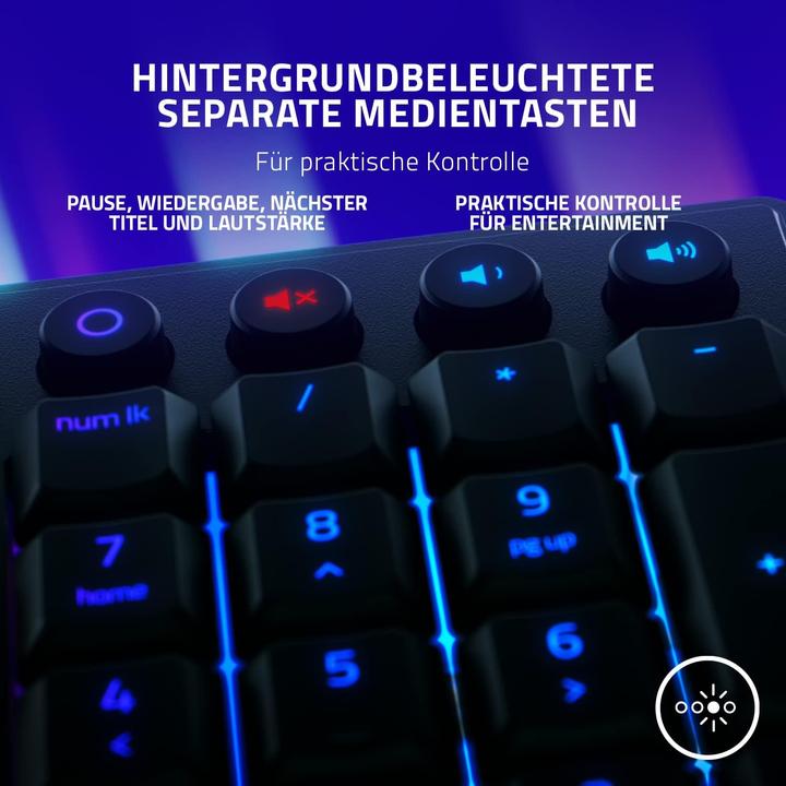 Actual product image Razer Ornata V3 TKL (DE, Cable)