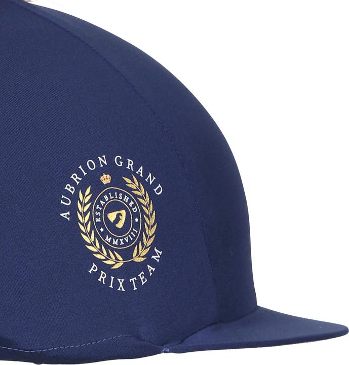Produktbild Aubrion Reithelmüberzug Team Bommel (One Size)