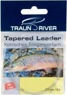 Traun River Top-Qualität Konisches Vorfach - Angeln wie Profis