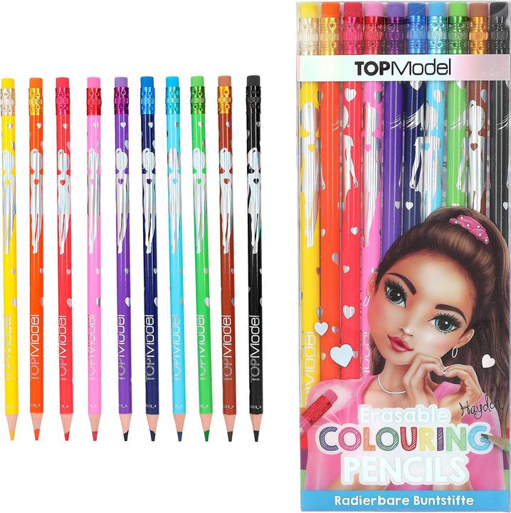 Actual product image Magni TOPModel Erasable coloured pencils (Multicoloured)