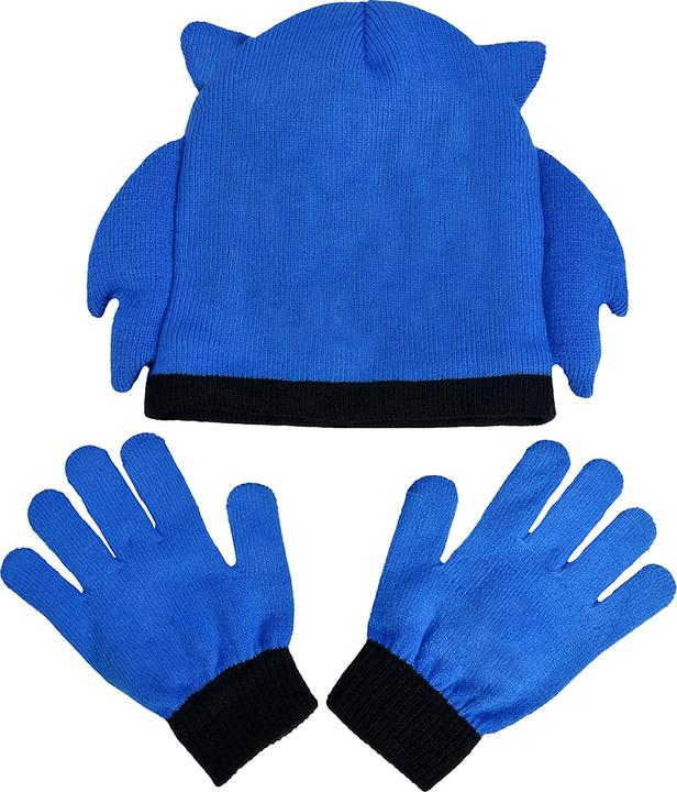 Produktbild Sonic The Hedgehog Strickmütze und Handschuhe Set (One Size)