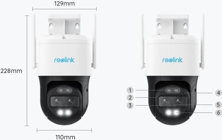 Image du produit Reolink TrackMix Wired LTE (2560 x 1440 Pixels)