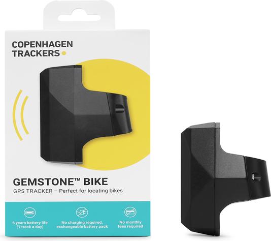 Actual product image Copenhagen Trackers Gemstone Bike GPS Tracker