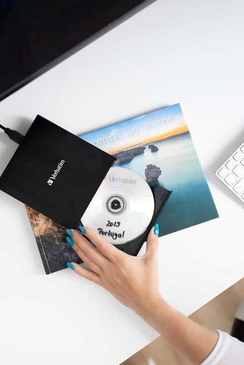 Image du produit Verbatim Simline CD / DVD ReWriter USB-C (Graveur de DVD)