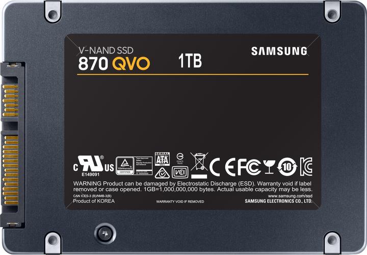 Image du produit Samsung 870 QVO (1000 Go, 2.5")