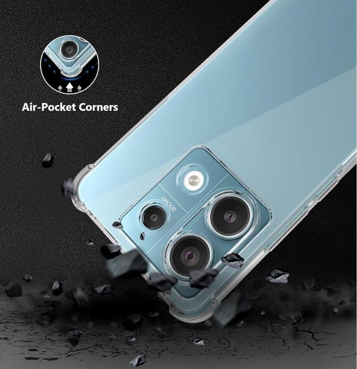 Actual product image Screenguard Crystal Soft Airbag Bumper (Xiaomi Redmi Note 13 Pro 5G)