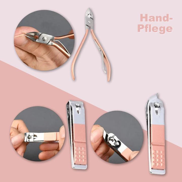 Actual product image Hermex Manicure Set Pedicure Nail Scissors Nail Care Clippers Blackheads