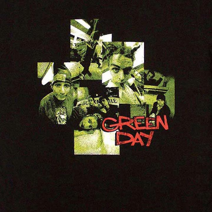 Actual product image Green Day Unisex Adult Photo Montage T-Shirt (XL)
