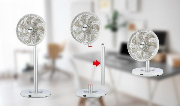 Actual product image Sonnenkönig Flex Fan (40 dB)