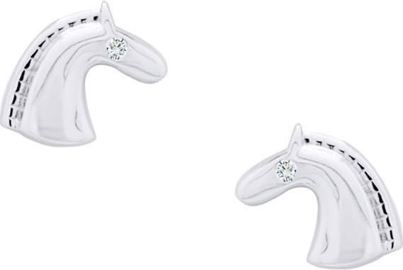 Produktbild Candy Ohrstecker Pferd, 925 Sterling Silber (925er Sterlingsilber, 925 Sterling Silber)