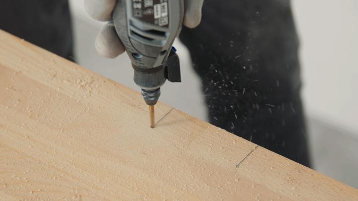 Produktbild Dremel Holzbohrer-Satz Ø 3,0 / 4,0 / 5,0 / 6,0 mm (4 Stück) (3, 4, 5 und 6 mm)