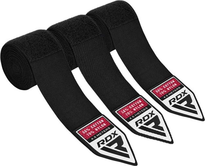 Produktbild Rdx Hand Wraps Combine Red, Black, Blue Plus