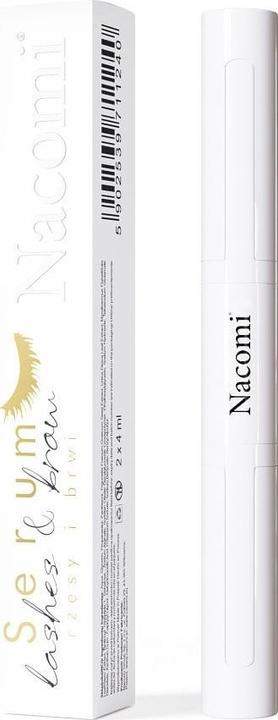 Nacomi Lashes & Brow Serum For Eyelashes And Eyebrows 2X4Ml (8 ml)