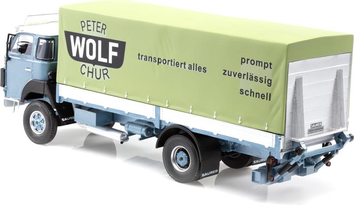 Image du produit AutoCult Saurer D250B Plateau bâche Peter Wolf Chur
