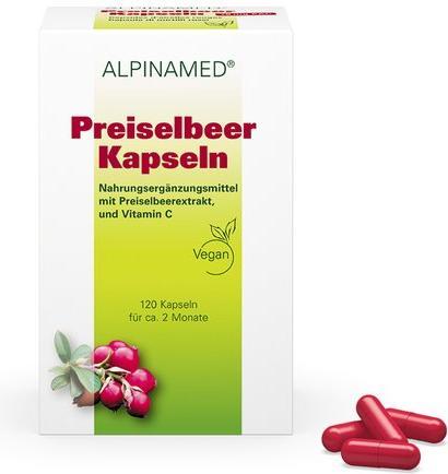 Immagine prodotto Alpinamed Capsule di mirtillo rosso (1 Pezzo/i, Pillole, 120 g)