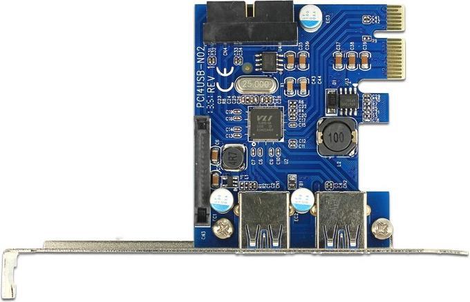 Produktbild Delock 89315 PCI Express 2x USB 3.0 LP