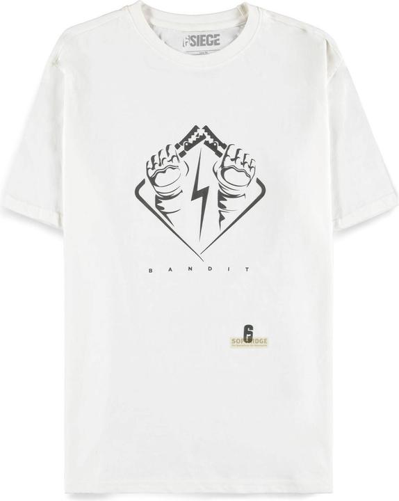 Difuzed 6-Siege - Men's Raised Print Short Sleeved T-shirt - 2XL (XXL)