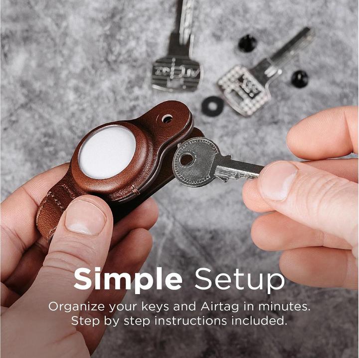 Immagine prodotto Key Smart Air Leather Schlüsselhalter für Apple AirTag