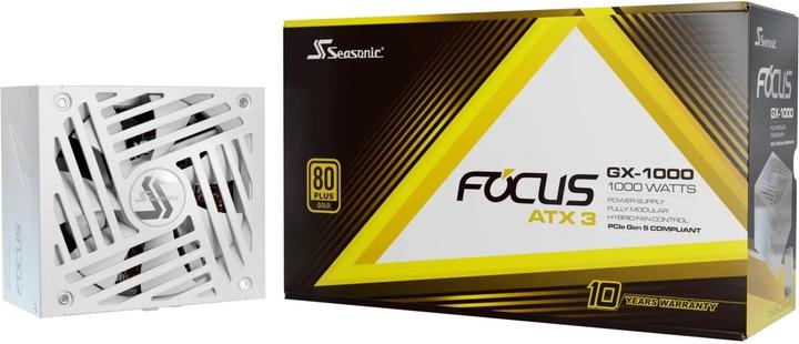 Actual product image Seasonic Focus GX-1000 V4 1000W ATX3.0 white (1000 W)