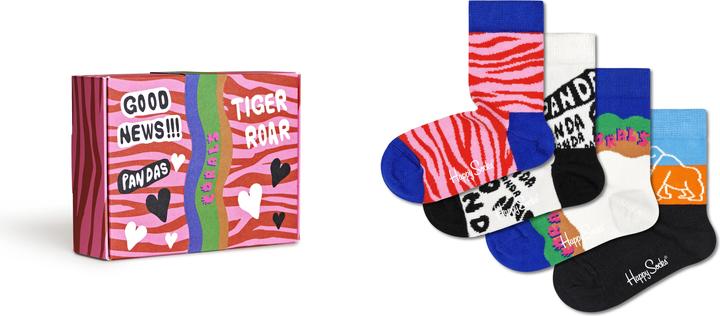 Image du produit Happy Socks Set cadeau WWF Kids (paquet de 4, 24 - 26)