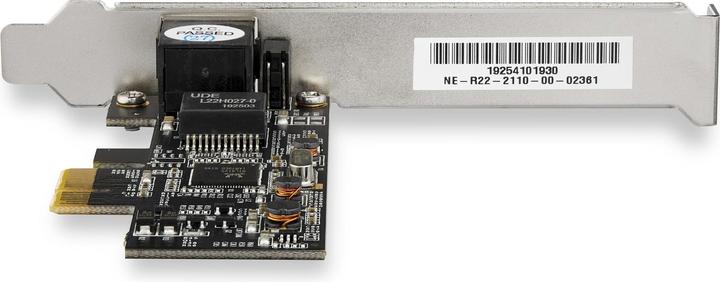 Productafbeelding StarTech .com ST2GPEX PCI Express Netwerkkaart (1 Poort, 2.5Gbps 2.5GBASE-T, PCIe LAN Adapterkaart) (Ethernet, RJ45)