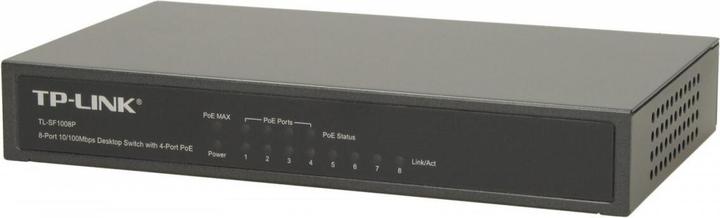 Actual product image TP-Link Tl-Sf1008p (8 Ports)