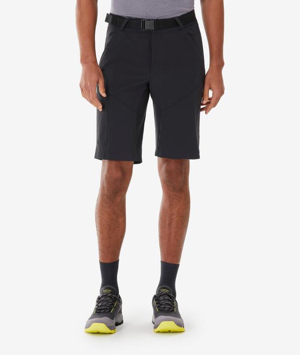 Quechua Wandershorts Herren lang - MH500 schwarz
