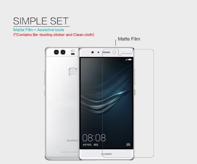 Actual product image Nillkin Matte Series (1 Piece, Huawei P9 Plus)