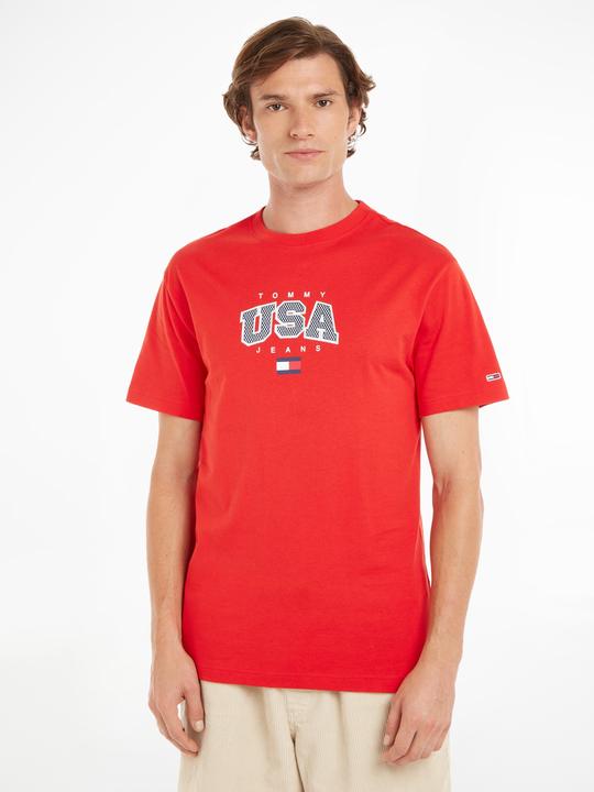 Actual product image Tommy Hilfiger Tommy Jeans Clsc Modern Sport USA T-Shirt - 86493 (S)