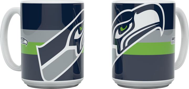 Actual product image Great Branding Seattle Seahawks Tasse "Triple Logo " (450 ml)