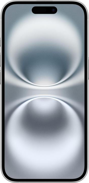 Produktbild Apple iPhone 16 (128 GB, White, 6.10", SIM + eSIM, 48 Mpx, 5G)
