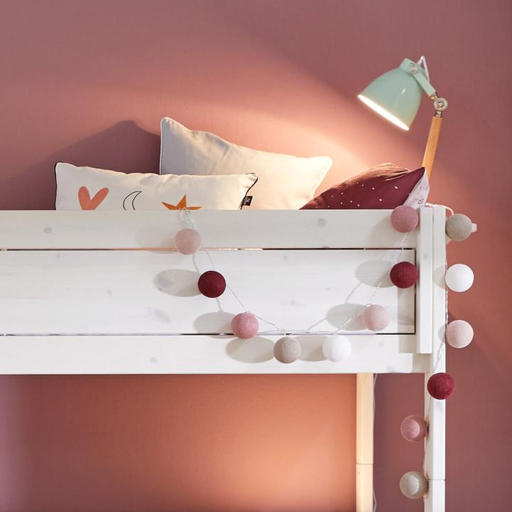 Immagine prodotto Lifetime Kidsrooms Letto a castello familiare con scale e rete a doghe Deluxe con letto ospite (90 x 200 cm)