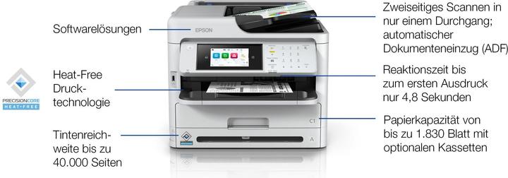 Image du produit Epson WorkForce Pro WF-M5899DWF (Encre, Noir et blanc)