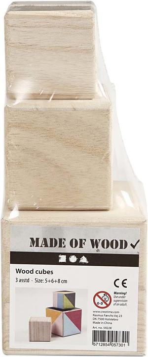 Produktbild Creativ Company Holzwürfel