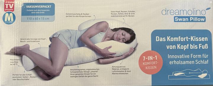 Produktbild MediaShop Dreamolino SwanPillow Seitenschläferkissen