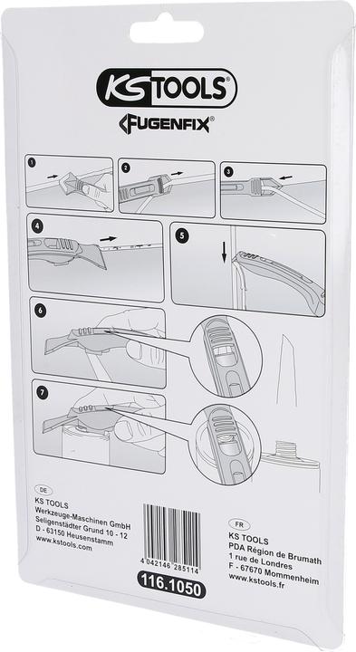 Image du produit KS Tools FUGENFIX Kit de raclage et d'extraction de silicone