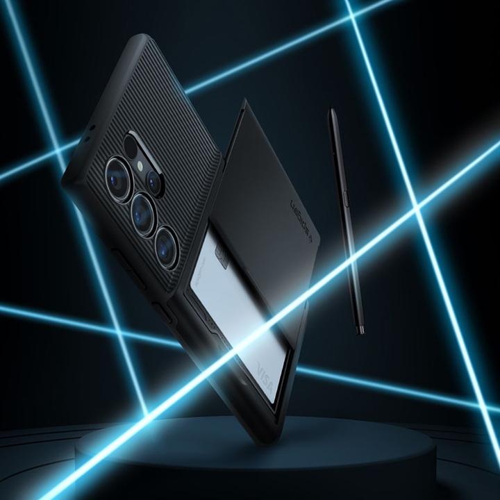 Actual product image Spigen Slim Armor CS S928 czarny/black ACS07306 (Samsung Galaxy S24 Ultra)