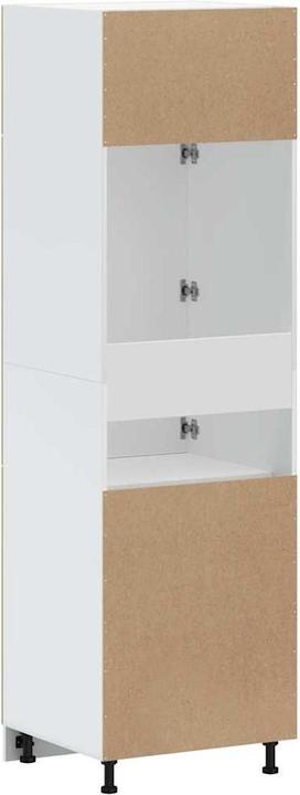 Image du produit VidaXL Armoire de cuisine Lucca Chêne Sonoma Matériau dérivé du bois armoire de cuisine haute (60 x 57 x 207 cm)
