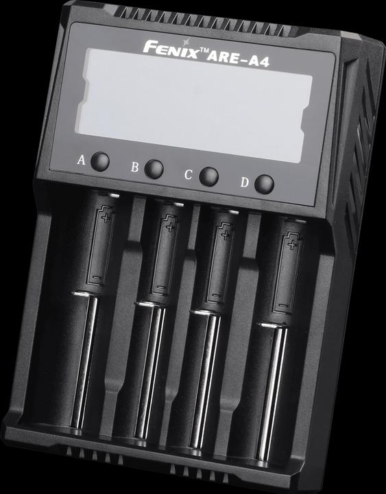 Image du produit Fenix Chargeur ARE-A4 (1 pcs, 14500, 16340, 18650, 26650, AA, AAA, Piles rechargeables + chargeur)