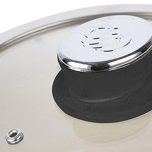 Productafbeelding Swan Pannenset retro RETRO SWPS3020BN (Kookpotten en pannenset)